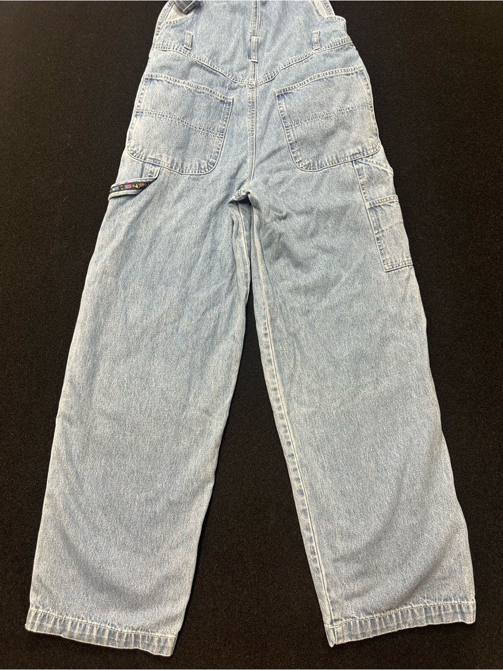 Vintage 90s Denim Women’s Overalls with Winnie the Pooh Embroidery - Picture 6 of 9